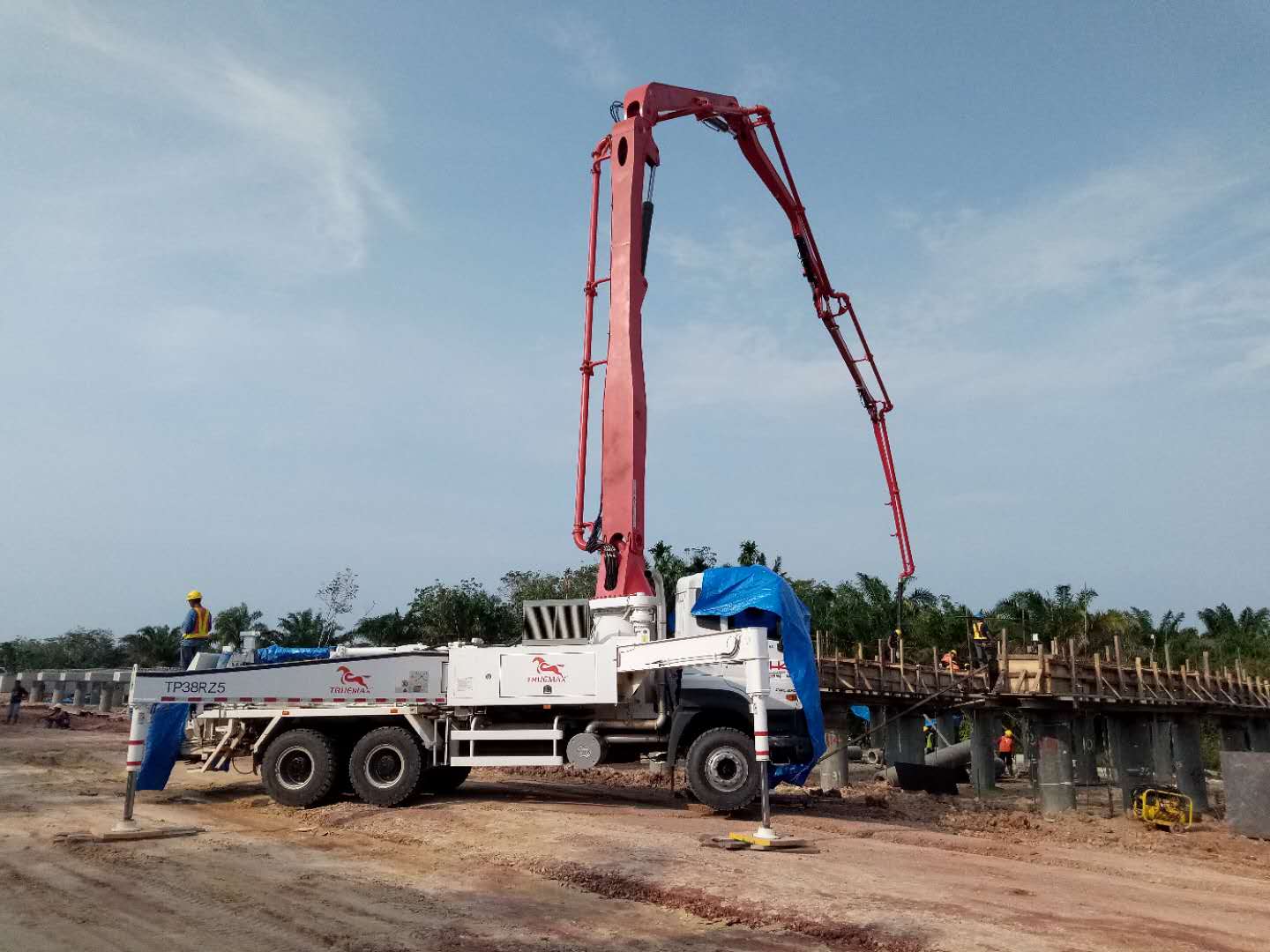 混凝土泵車 混凝土泵車